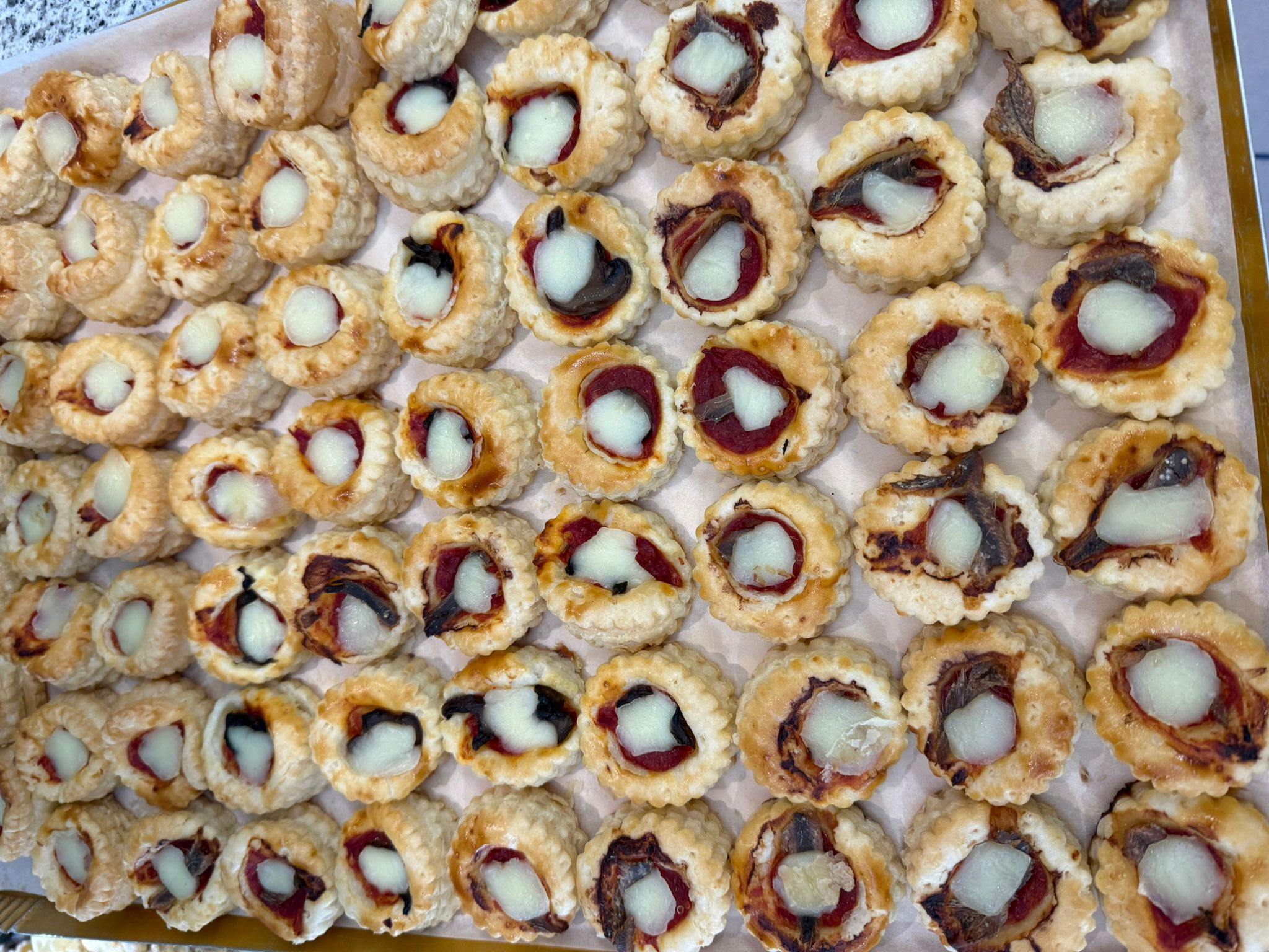 Le pizzette di sfoglia
